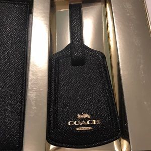 Coach Passport Luggage Tag